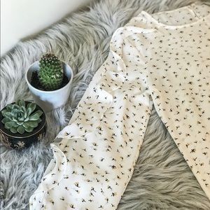 ✰ LOFT Floral Longsleeved Blouse ✰